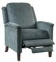 Olliix by Madison Park Salina Charcoal Push Back Recliner-1