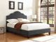Emerald Home Madison Charcoal Queen Upholstered Panel Bed-1