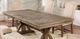 Furniture of America® Julia Light Oak Trestle Base Dining Table-2