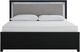 Signature Design by Ashley® Maeling 4-Piece Black King Upholstered Panel Bedroom Set-3