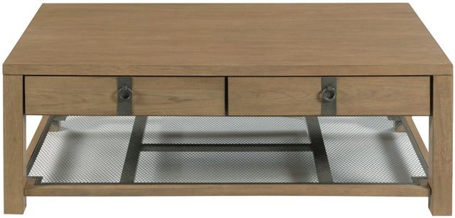 Hammary® Maya Natural Pecan Rectangular Coffee Table-2