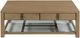 Hammary® Maya Natural Pecan Rectangular Coffee Table-2