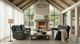 Palliser® Furniture Customizable Oakley Power Reclining Console Loveseat with Power Headrest, Lumbar, and Cupholders-1