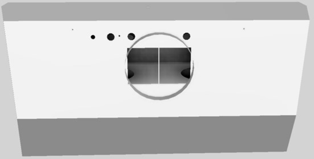 Vent-A-Hood® 42" White Wall Mounted Liner Insert-1