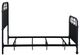 Liberty Furniture Vintage Navy Youth Full Metal Rod Bed-2