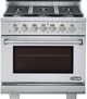 NXR Culinary Series 36" Stainless Steel Pro Style Gas Range-0