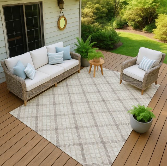 Dalyn™ Rug Company Soft Essentials SE3 Linen 5'x8' Area Rug-2