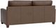 Bassett® Furniture Customizable Carolina 77" Leather Track Arm Sofa-3
