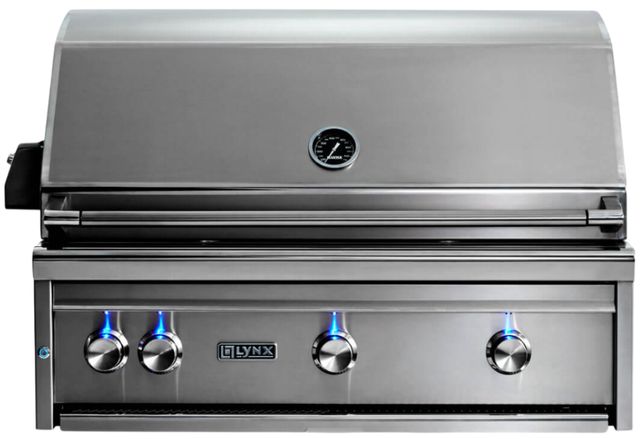 LYNX® Professional 3-Burner Stainless Steel Built-In Natural Gas Grill with Rotisserie-0