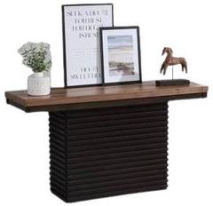 Urban Styles Furniture Dallas Cappuccino/Walnut Console Table