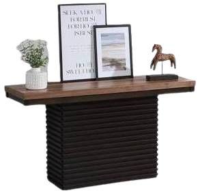 Urban Styles Furniture Dallas Cappuccino/Walnut Console Table-0