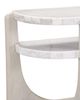 Bassett Mirror Gavin Driftwood White Console Table-2