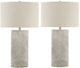 Signature Design Ashley® Bradard 2-Piece Brown Table Lamp Set-0