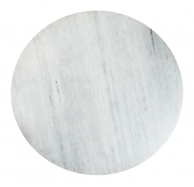 Zuo® Modern Ithaca White Dining Table with Gold Base-3