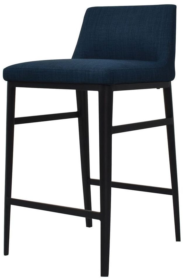 Moe's Home Collection Baron Blue Counter Stool-1