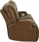 Signature Design by Ashley® Francesca Auburn Power Reclining Sofa with Adjustable Headrest-3