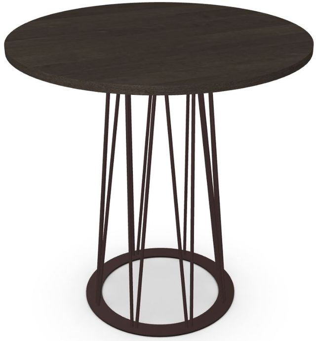 Amisco Customizable Calypso Birch Veneer Bar Table with 42" Tabletop-0