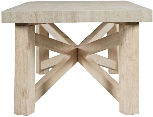Jofran Inc. Sierrafina Almond Rectangular Coffee Table-2