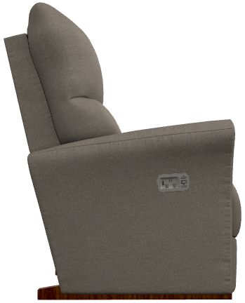 La-Z-Boy® Rowan Mushroom Power Rocking Recliner with Headrest-2