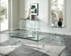Furniture of America® Tuva Chrome End Table-1