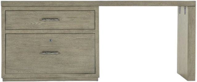 Hooker® Furniture Linville Falls Mink 72" Desk with Lateral File-1