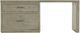 Hooker® Furniture Linville Falls Mink 72" Desk with Lateral File-1