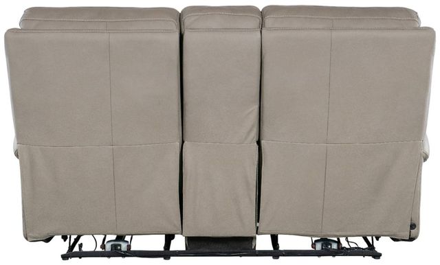 Hooker® Furniture SS Somers Dark Taupe Power Reclining Loveseat with Power Headrest and Console-3