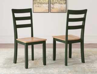 Signature Design by Ashley® Gesthaven Green/Natural Dining Side Chair
