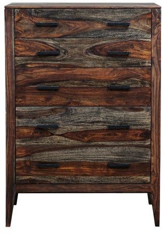 Porter International Designs Fall River Black Walnut Chest-1
