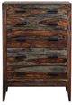 Porter International Designs Fall River Black Walnut Chest-1