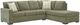 Signature Design by Ashley® Bridgepoint 2-Piece Moss Right-Arm Facing Sectional and Chaise-0