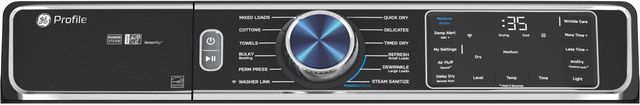 FLOOR MODEL GE Profile™ 7.8 Cu. Ft. Carbon Graphite Front Load Electric Dryer-3