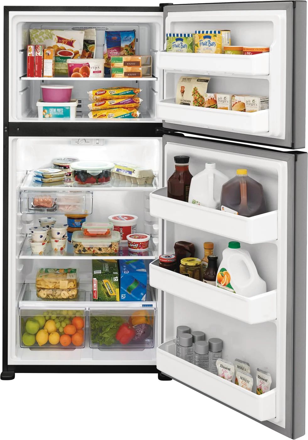 Frigidaire 30 in. 18.3 Cu. Ft. White Top Freezer Refrigerator - Thumbnail 3