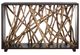 Uttermost® Teak Maze Walnut Console Table-3