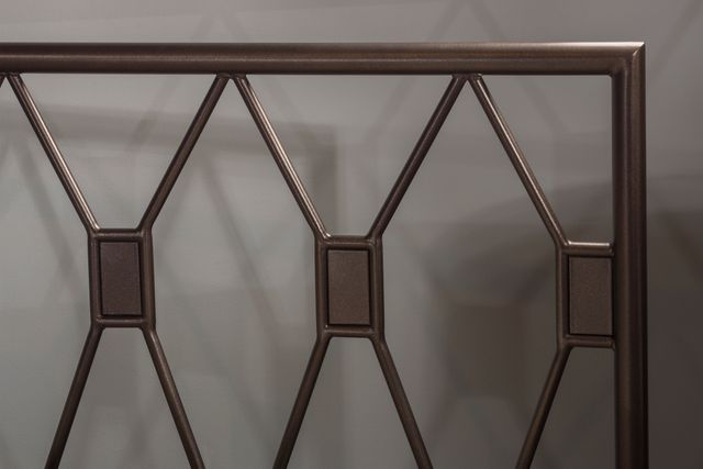 HH2 Home Tripoli Metallic Brown King Headboard/Footboard-2