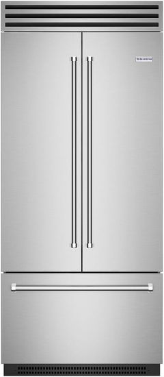 BlueStar® 36 in. 22.2 Cu. Ft. Stainless Steel Built In Counter Depth French Door Refrigerator