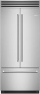 BlueStar® 36" 22.2 Cu. Ft. Stainless Steel Built-In French Door Refrigerator-0