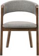 Armen Living Rowan Walnut Accent Dining Chair-2