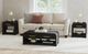 Elements International Ridgemont 3-Piece Black Occasional Table Set-1