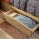 Flexsteel® Normandy Driftwood King Panel Storage Bed-4