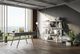 VIG Furniture Modrest Dessart Gray/Stainless Steel Office Desk-3