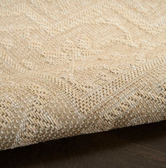Nourison Home™ Tulum TLM05 Cream 5'x7' Style 3 Area Rug-3
