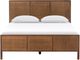 Four Hands Sydney Brown Wash Queen Panel Bed-1