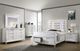 Elements International Twenty Nine White Queen Upholstered Storage Bed-4