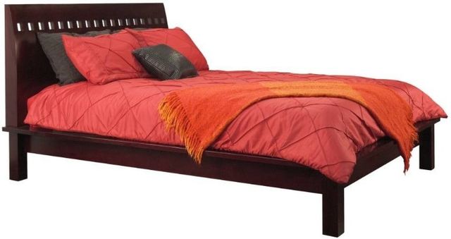 Modus Furniture Nevis Veneto Espresso King Platform Bed-0