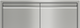Wolf® 36" Stainless Steel Short Dry Storage-1