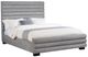 Coaster® Patricia California King Upholstered Panel Bed-0