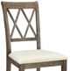 ACME Furniture Claudia 2-Piece Beige Side Chair Set-2