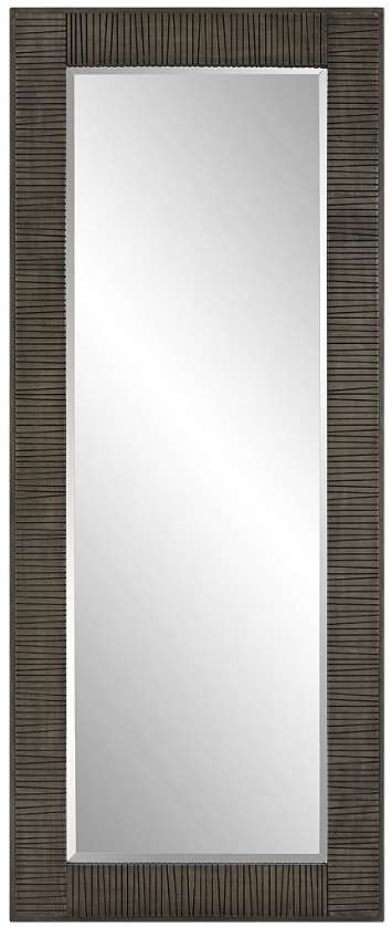 Uttermost® Figaro Aged Gray Wash Mirror-0