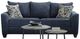 Albany Industries Clearview Denim Sofa-0